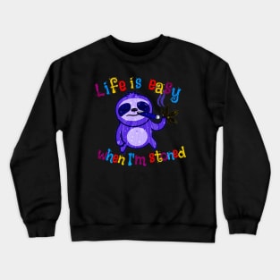 Stoned Sloth Crewneck Sweatshirt